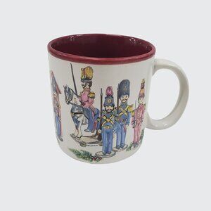 Vintage 1987 Marvelous Mugs Potpourri Press English Soldier Coffee Hot Tea Mug